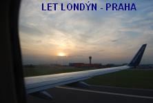 London - let London-Praha